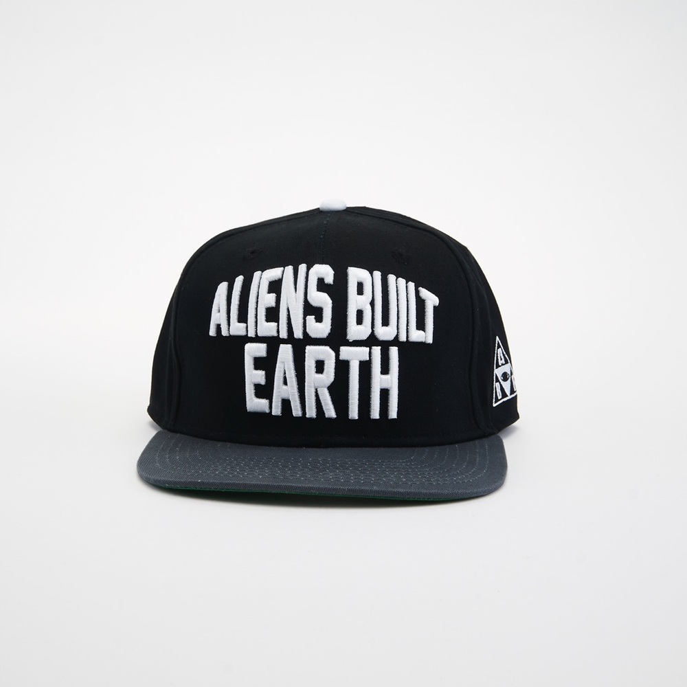 ALIENS BUILT EARTH SNAPBACKS